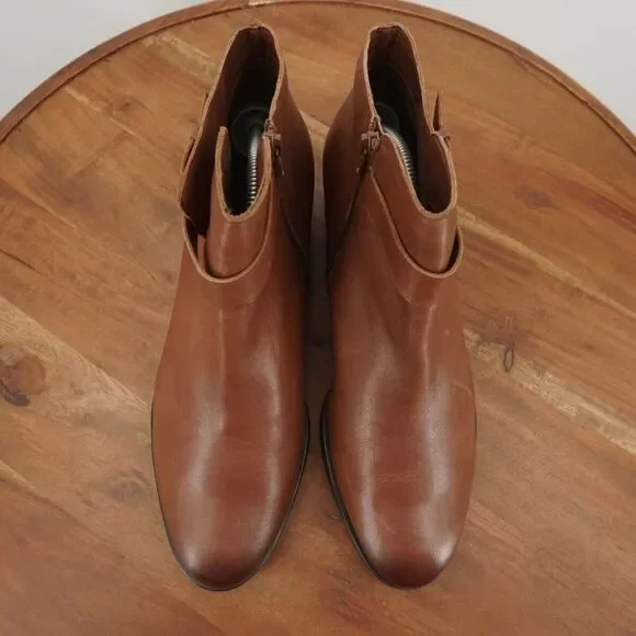 Naturalizer Brown Ankle Boots - Picture 6 of 9